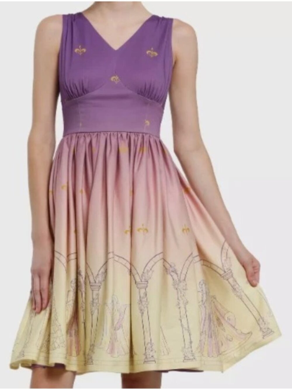 NWT Her Universe Star Wars Padme Amidala Retro Dress - Size Medium
